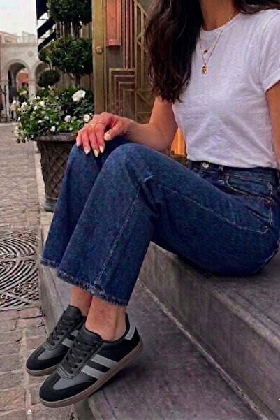 Nubbock Μαύρα Καπνιστά Ρετρό Σνίκερς NK4168