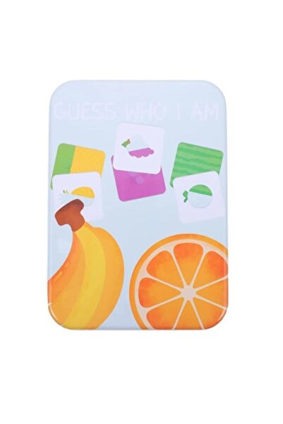 Stuniko ® Fruit Matching Puzzle - "Guess Who I Am" Game, 24 Pieces in Metal B...