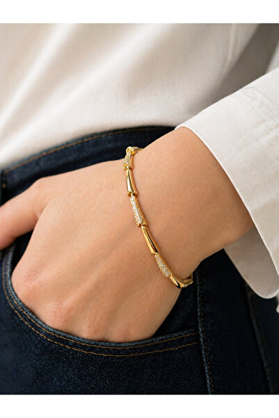 Ressia Zircon Stone Ivy Sparkle Model Bracelet