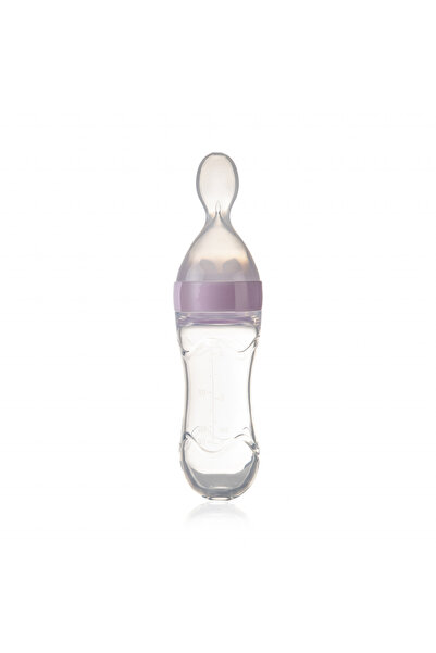 Babyjem Lingurita cu rezervor pentru bebelusi, BabyJem, cu capac protectie, 9...