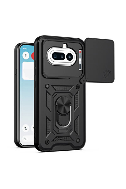SOHO Husa Mobile pentru Nothing Phone (4a), protectie antisoc, negru