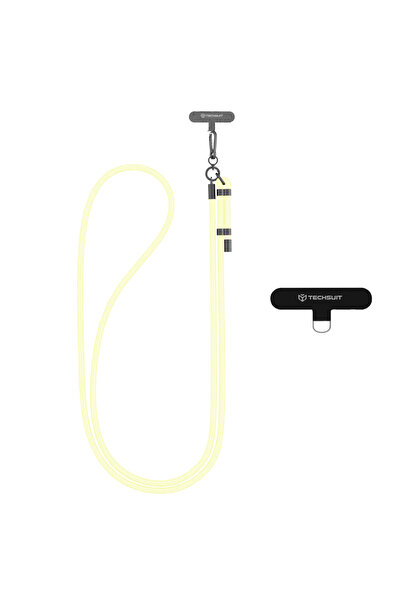 Techsuit Curea tip șnur pentru purtare pe umăr (RCS1-56) - pentru telefoane, ...
