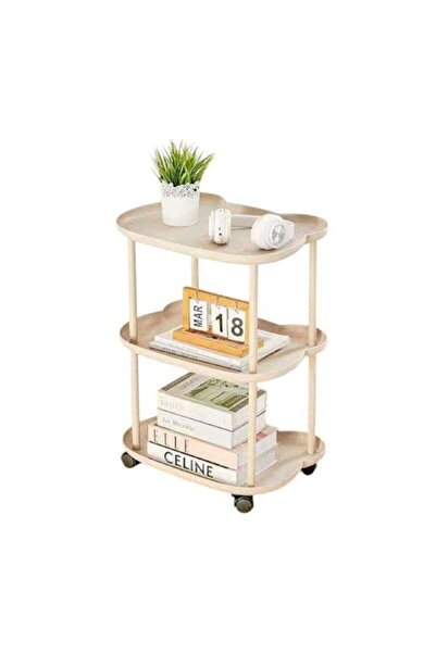 OEM Βοηθητικό τραπεζάκι τροχήλατο 3 επιπέδων – 10502-3