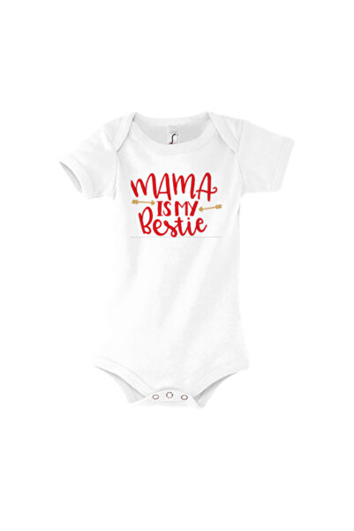Patolino Mama este cea mai bună prietenă a mea Body personalizat pentru bebel...
