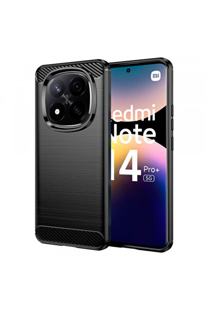 Stef's Cat Husa pentru Xiaomi Redmi Note 14 Pro+ 5G, Stef's Cat, Carbon, Neagra