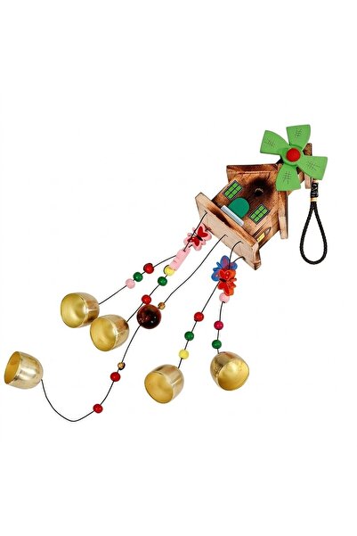 PS Products Decoratiune Din Lemn, PS Products, Moara de Vant cu Casuta, Clopo...