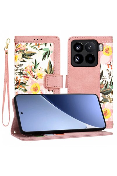 Techsuit Калъф за Xiaomi 15 Pro, Techsuit, FlipCraft, Розов