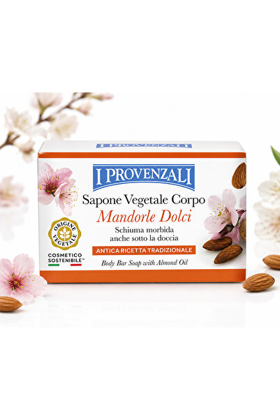 I Provenzali Sapun Solid Corp Migdale Dulci 250g – Extra Catifelat, Nutritiv,...
