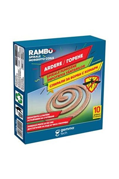 Cumpara-Istet Spire anti-țânțari Rambo - 10 buc.