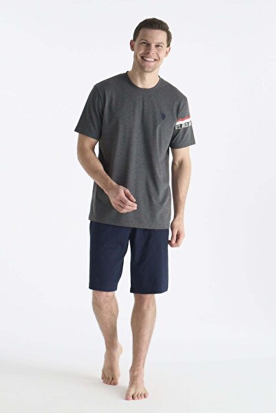 U.S. Polo Assn. 19001 طقم بيجامة شورت للرجال