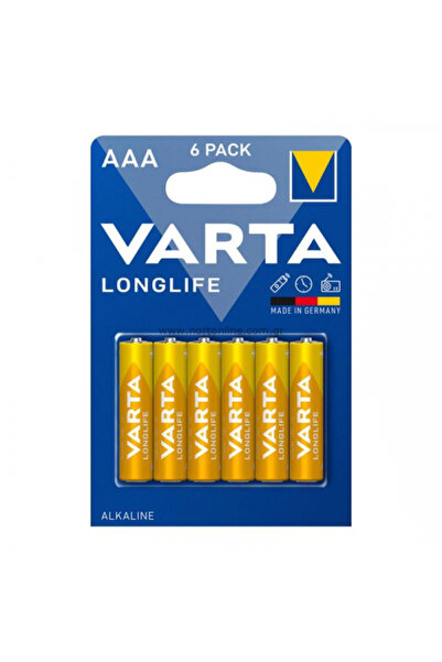 Varta Baterie Longlife 4103, AAA/ LR3, Set 6 bucati