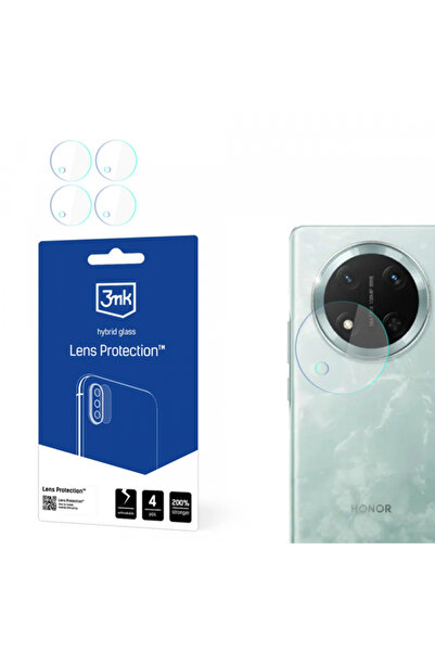 3MK Rear Camera Protection Film for Honor Magic7 Lite, Flexible Glass, Set of...