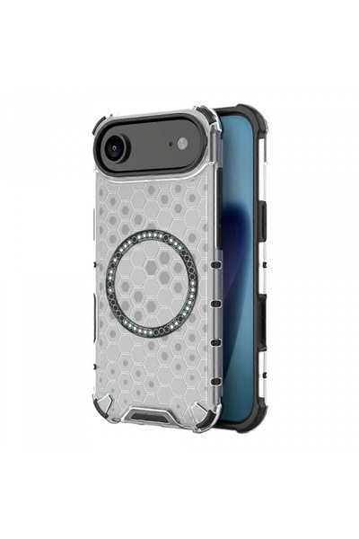 Stef's Cat Husa MagSafe pentru Apple iPhone 17 Air, Stef's Cat, HoneyComb Shi...