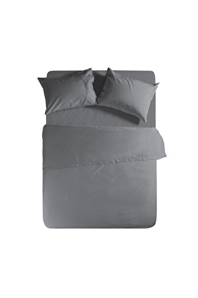 Nef Nef Homeware Nef-Nef 2 τεμάχια Μαξιλαροθήκες 52x72εκ. Γκρι Βαμβακερές