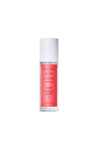 RATED GREEN Spray de păr parfumat pentru descurcare 02 (Lychee-Rose-Cedar), s...
