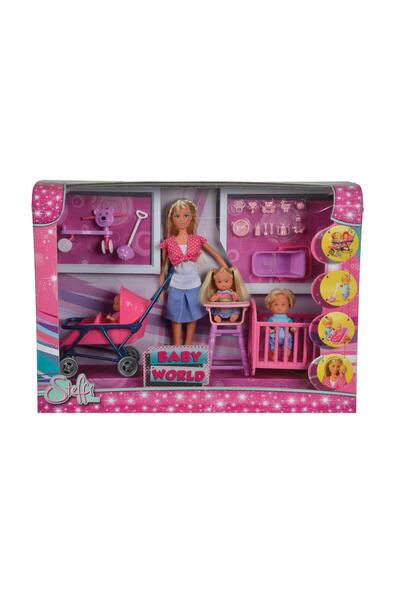 Steffi Love Papusa cu 3 bebelusi si accesorii