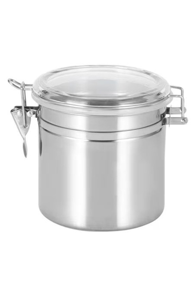 E-ANAMAG Ανοξείδωτο δοχείο αποθήκευσης τροφίμων, κομψός σχεδιασμός, για σκόνη...