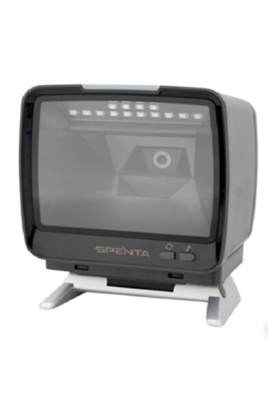 Universal قارئ الباركود السلكي SPENTA ST-6400 2D QR CODE USB+SERIAL لسطح المكتب