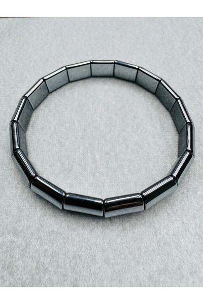YıldırımTesbihcilik Hematite Natural Stone Bracelet