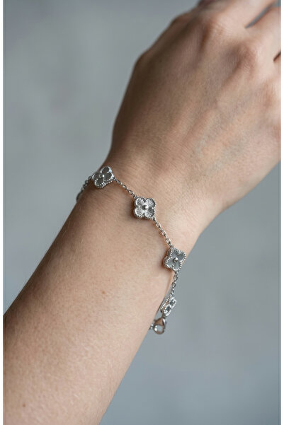 Laviona jewelry سوار فولاذي طراز يونكا مكون من 5 قطع
