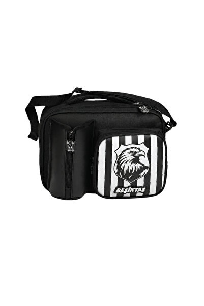 Beşiktaş Torba za ručak sa licenciranim orlovim logotipom - školska torba sa ...