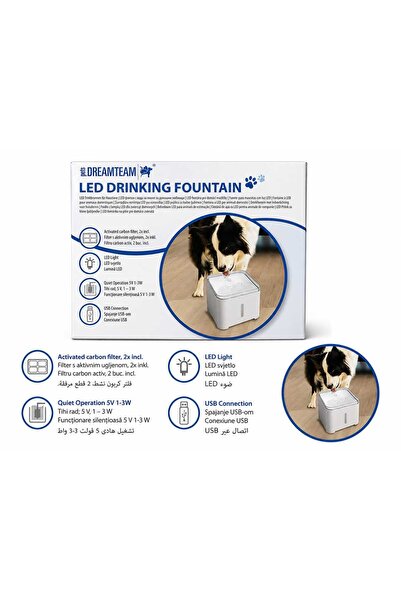 OEM The LED water fountain for animals is the perfect solution for