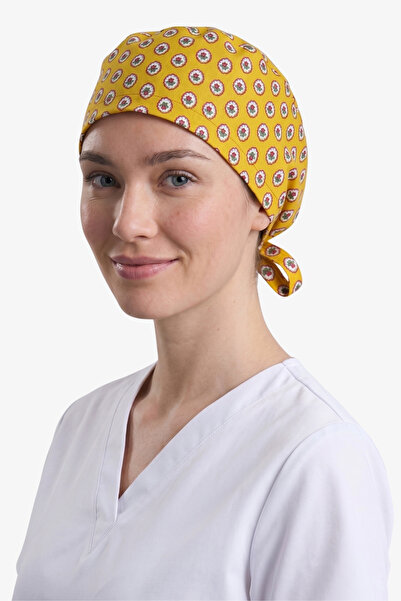 Viridi Medical Fashion ÇİÇEK MADALYON CERRAHİ KLASİK BONE