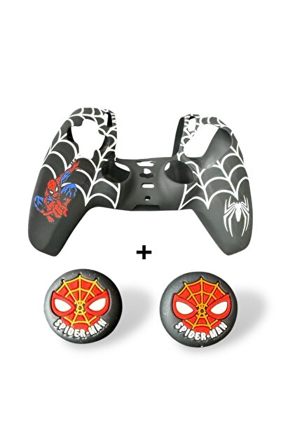 DeadSkull PS5 Dualsense Koruyucu Silikon Kılıf + Analog Silikon Koruyucu