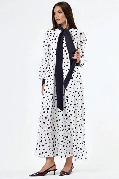 Hiccup Msn Heart Patterned Maxi Dress