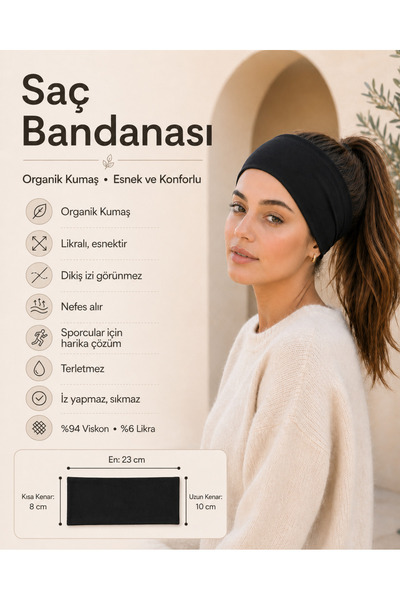 manolyaşal islamic hijab باندانا شعرية رياضية غير قابلة للانزلاق من نسيج الليكرا العضوي، باندانا رياضية يومية