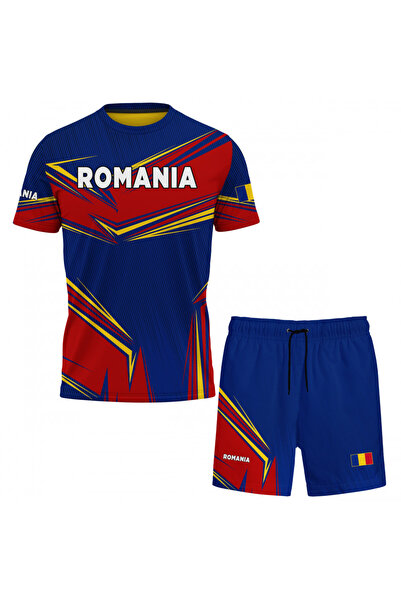 OEM Men's T-shirt and shorts set Romania P022