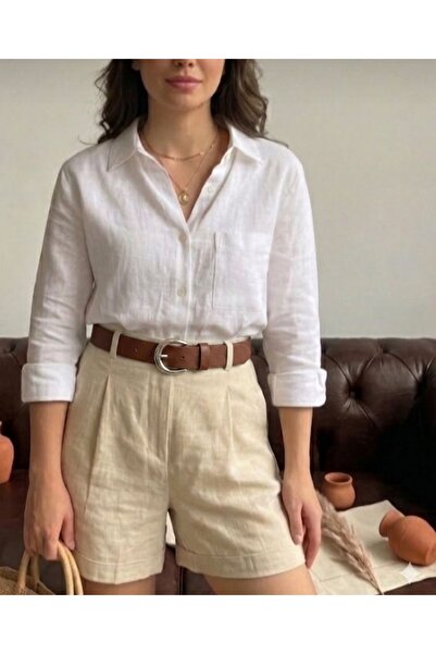 aseh shop حزام نسائي بإبزيم فضي