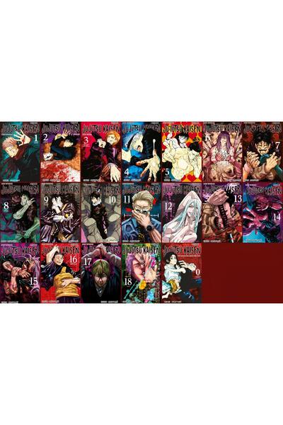 Gerekli Şeyler Yayıncılık Jujutsu Kaisen 0-18. Ciltler Manga Seti