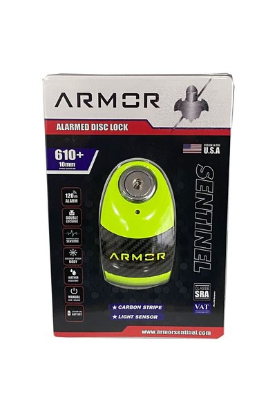 Armor 610 MVA Plus Alarmlı Disk Kilidi (10 mm.)