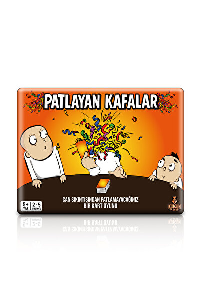 Saule Patlayan Kafalar Kart Oyunu Kutu Oyunu Arkadaş Aile Oyunu