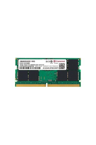 Transcend JetRam JM4800ASE-16G 16GB DDR5 4800MHz CL40 Notebook Bellek
