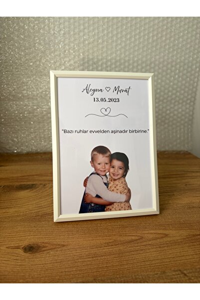 Personalized Childhood Photo Gift, Some souls are already familiar with each other