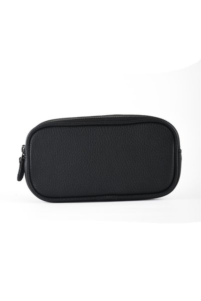 Latife Luxury Genuine Calfskin Crazy Vintage Men's Handbag and Shaving Bag - Multi-Purpose