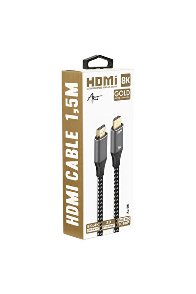 ART Cablu HDMI - HDMI 1.5m negru (KABH AL-06)