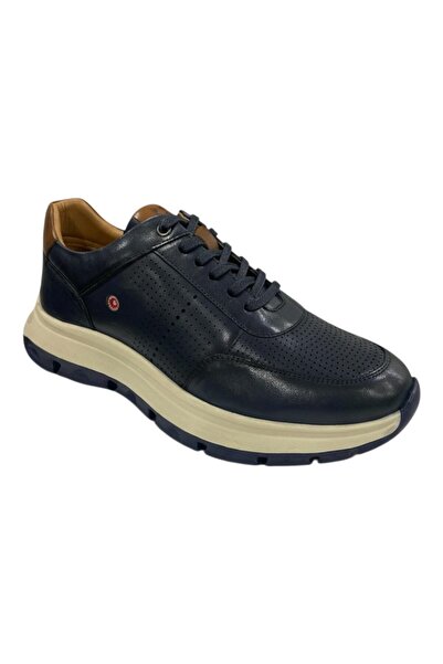 Robinson Ανδρικά Παπούτσια Sneakers 77532 Μπλέ Δέρμα