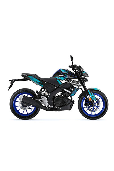 RR Graphic YAMAHA MT 125 V2 KAPLAMA MODELİ STİCKER MODELİ
