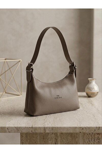 JASECO Minimalist Women's Shoulder Bag with Buckle Strap Detail 29X18 cm