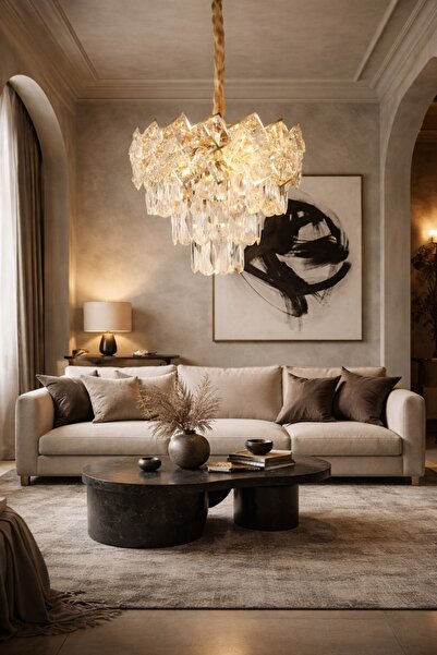 Magic Time Candelabru Elegant Finisaj Auriu Deschis - Auralyn