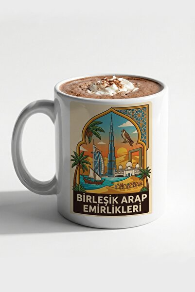 Kirbi Reklam الإمارات العربية المتحدة - هدية كوب بورسلين مطبوع عليه شعار مدين...