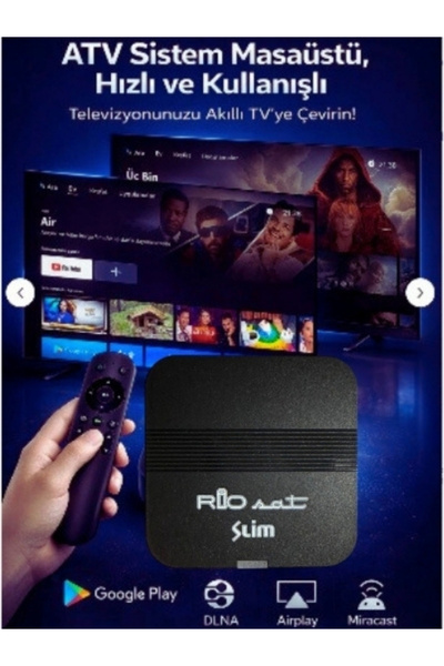 ELECTROHOME Mecool | Android Tv box | Andorid | Mini Kumanda | Wifi | Hdmı Ka...