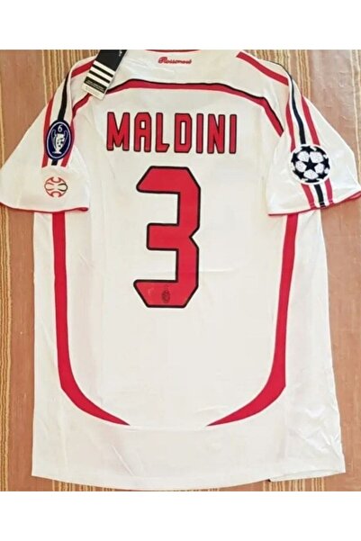 BREATHLESS A.c M.i.l.a.n 2007 Sezonu Paolo Maldini Özel Nostalji Forması (EFS...