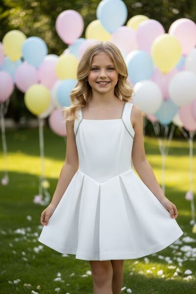 Lidya Kids KIZ ÇOCUK MEZUNİYET ELBİSESİ