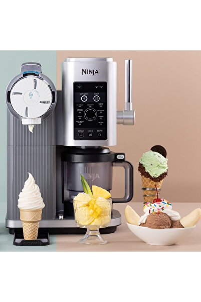 NINJA Çok Fonksiyonlu Frozen Yoğurt Gelato Sorbe Cihazı 13-in-1 LED Dijital 1...