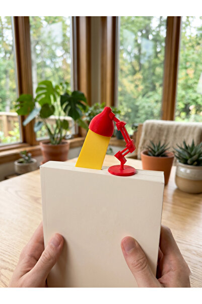 mekatris3d Mekatris Klasik Masa Lambası 3D Kitap Ayracı 2'li