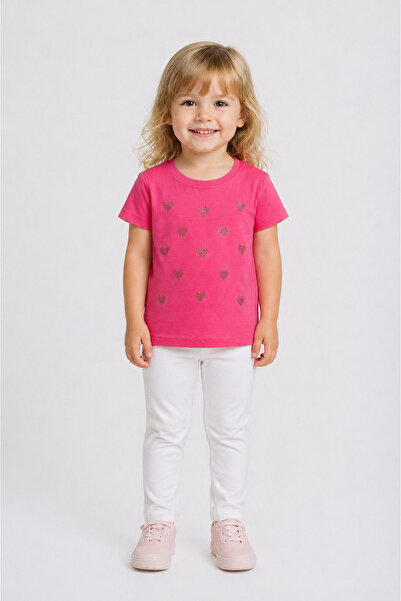 Yale Kids 3-8 Years Old Girls' T-Shirt 95% Cotton